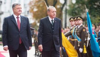 Встреча Порошенко и Эрдогана длились три часа