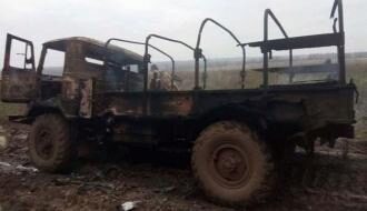 Боевики подбили грузовик ВСУ с личным составом: появились жуткие фото