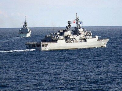 Боевые корабли НАТО зашли в порт Батуми