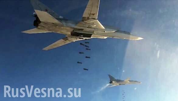 Бомбардировщики ВКС РФ нанесли удар по ИГИЛ в Дейр-эз-Зор