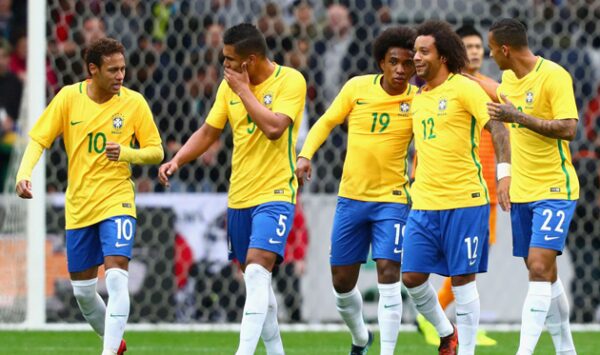 Бразильская сборная по футболу названа самой дорогой в мире