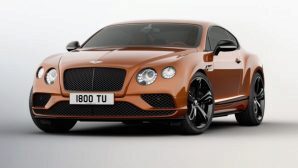 Британцы презентовали новый Bentley Continental GT First Edition
