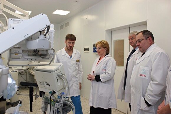 Глава минздрава РФ Вероника Скворцова посетила перинатальный центр в Челябинске