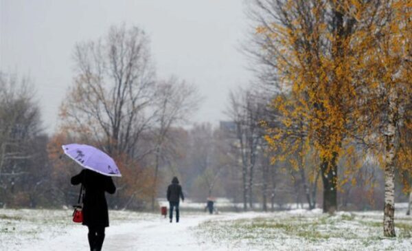 Глобальное потепление перенесло выпадение снега в столице РФ
