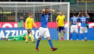 Италия не попала на чемпионат мира впервые за 60 лет