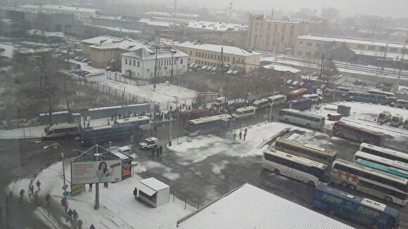 Карта зданий Екатеринбурга, где сегодня идет эвакуация людей из-за сообщений о минировании