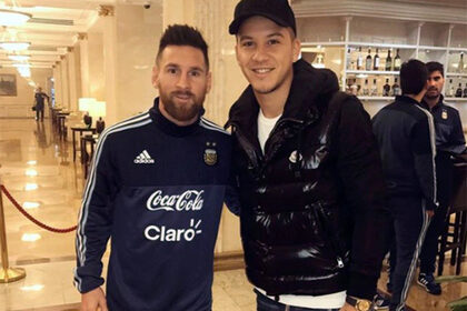 Месси принял аргентинского футболиста «Зенита» Дриусси за одного из фанатов