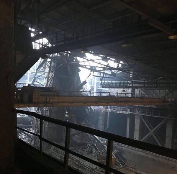 На заводе «Норильского никеля» остановлено производство из-за обрушения крыши