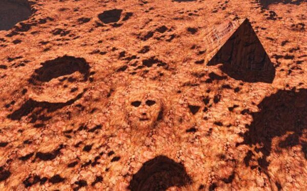 Необъяснимые объекты на Марсе: виртуальные археологи опубликовали видео с новыми находками