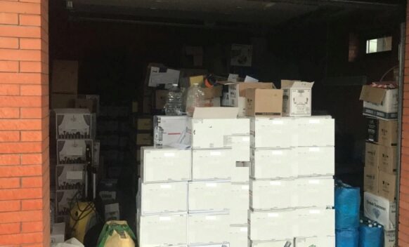 Около 12 тыс бутылок «паленого» алкоголя изъяли под Ростовом