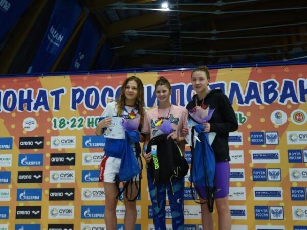 Оренбургская пловчиха Мария Каменева стала чемпионкой РФ