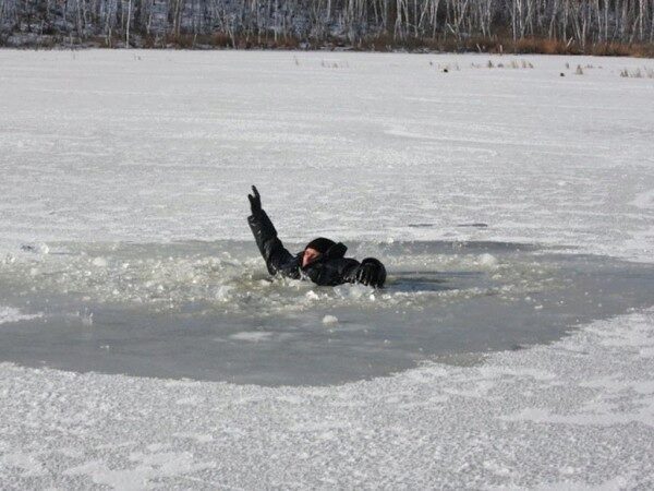 Под Курганом подросток утонул подо льдом, спасая собаку