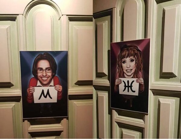 Портреты Пугачевой и Галкина «украсили» туалет в Ростове