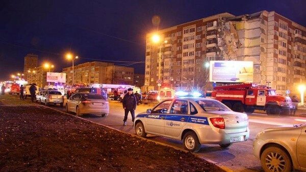 Причиной обрушения дома в Ижевске стал взрыв на третьем этаже