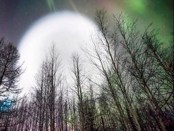 Таинственное свечение появилось в небе над Финляндией