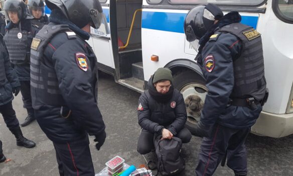 В 7-ми городах Российской Федерации задержали 310 участников неправомерных акций