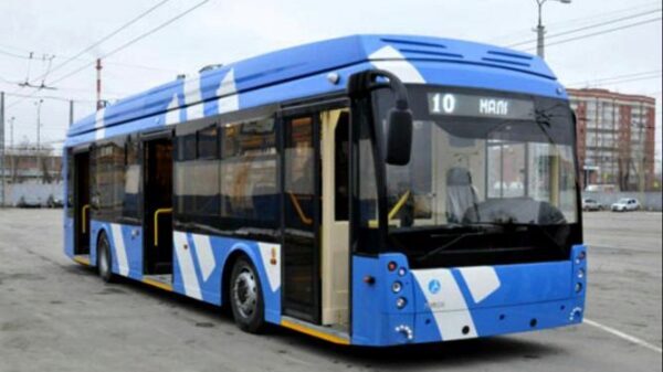 В Екатеринбурге началось тестирование первого электробуса