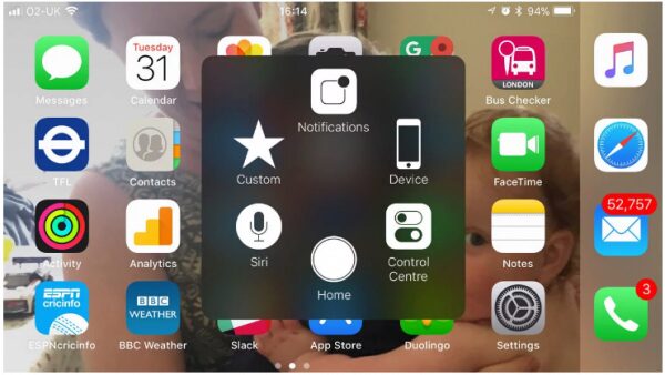 В iPhone X обнаружили скрытую кнопку Home