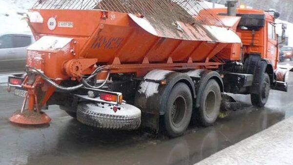 В Нижнем Новгороде на обработку дорог затратили около 860 тонн песко-соляной смеси