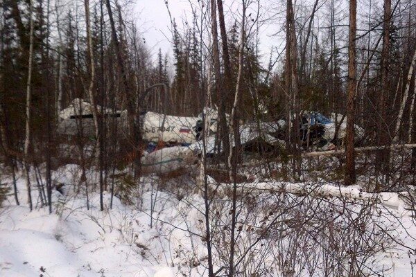 В сети появились новые кадры с места крушения L-410 в Хабаровском крае