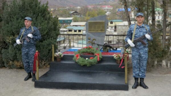 В Дагестане открыли мемориал липчанам, погибшим при исполнении служебного долга