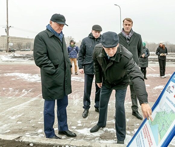 Виктор Рашников оценил работы по реконструкции заброшенного парка в Магнитогорске