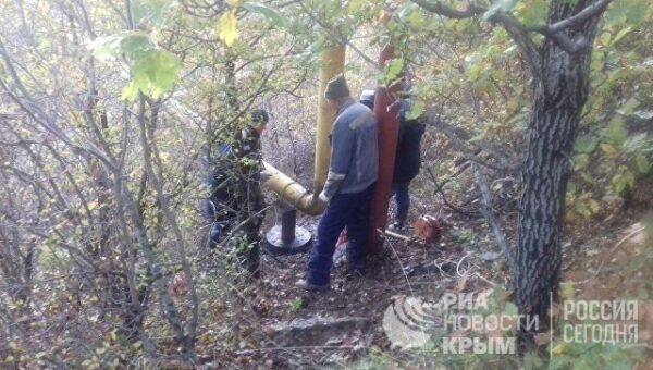 В Крыму привели в порядок поврежденные газопроводы и начали подавать газ