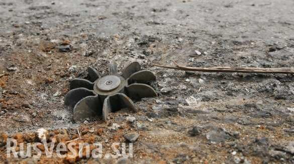 Военные ВСУ подорвались на своих минах в Донбассе