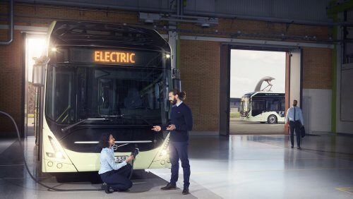 Volvo представила электробус Volvo 7900 Electric