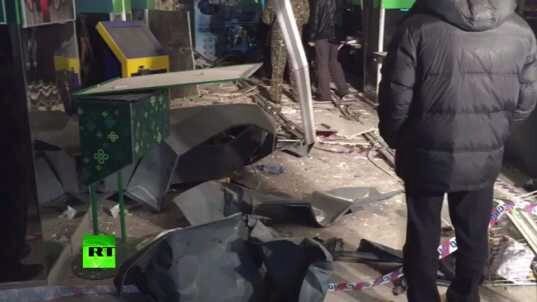 13 человек пострадали при взрыве в супермаркете "Перекресток" Санкт-Петербурга