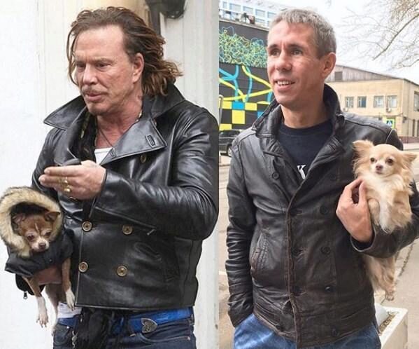 Алексей Панин опубликовал фото с собакой и сравнил себя с Микки Рурком