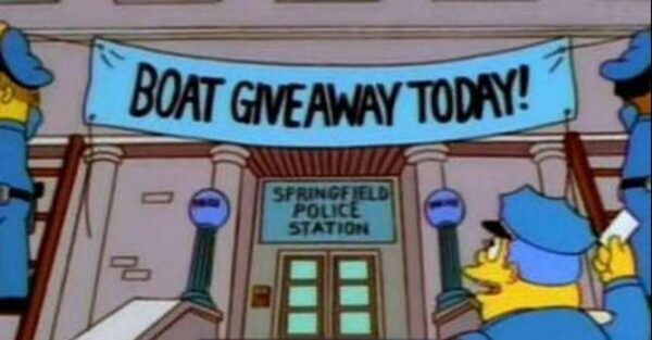 Британские полицейские поймали преступников при помощи уловки из «Симпсонов»?