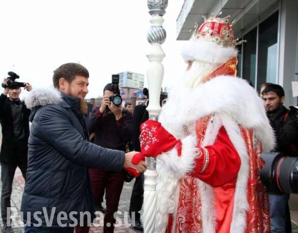 Дед Мороз рассказал, какой подарок ждет Кадыров