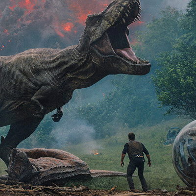 Люди пытаются спасти динозавров в «Мире Юрского периода 2» (Видео)