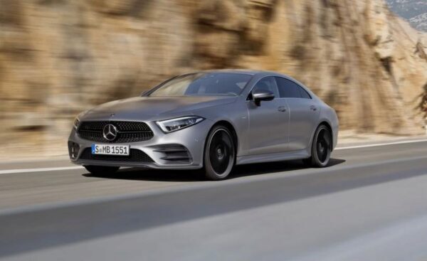 На автотрассах Германии испытывают новый Mercedes Benz CLS 2019