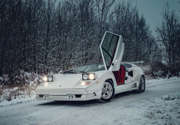 На торги выставят Lamborghini Countach с доработками от Горацио Пагани