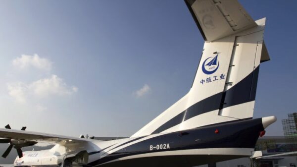 Наибольший в мире самолёт-амфибия совершил 1-ый тестовый полёт в КНР