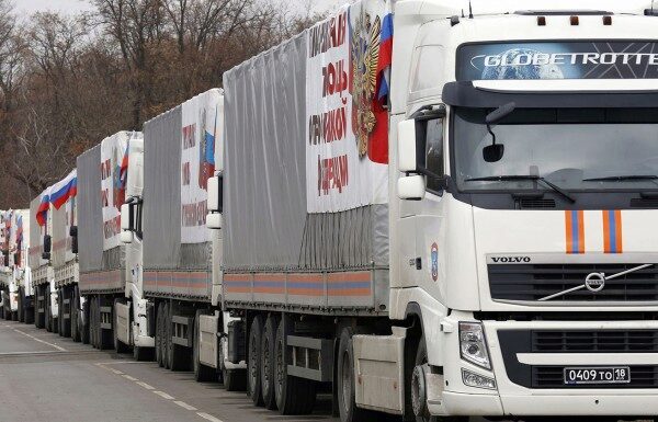 Новогодние подарки с 73 конвоем МЧС прибыли на Донбасс