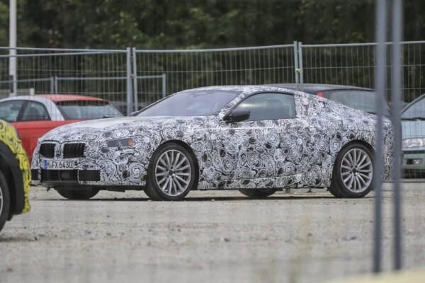 Новые шпионские снимки BMW 8 серии Появились в Сети