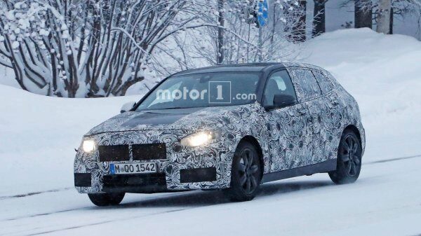 Новый BMW 1-Series отправился на зимние тесты
