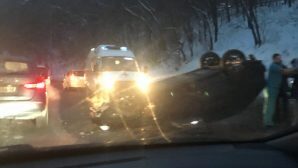 О подробностях ДТП с «перевёртышем» в Кемерове? рассказала полиция