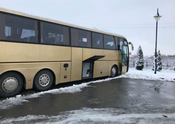 Польский автобус под Львовом обстреляли из гранатомета