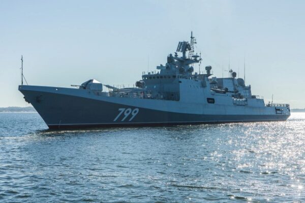 Российская Федерация обзавелась 3-м сторожевым кораблем проекта 11356 «Адмирал Макаров»