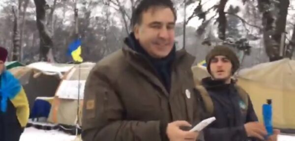 Саакашвили попросил журналиста ВВС «отвалить» (видео)