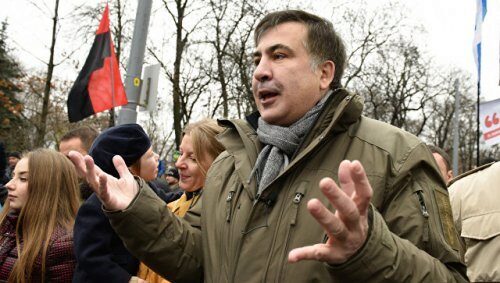 Саакашвили прокомментировал блокировку здания телеканала NewsOne