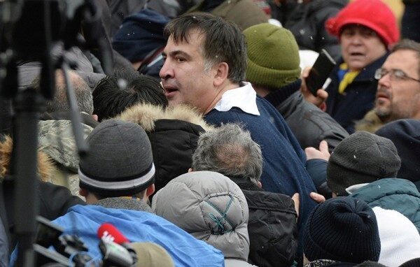 Саакашвили в суде назвал себя военнопленным Путина и украинской власти