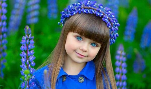 Шестилетнюю российскую девочку признали самым красивым в мире ребёнком