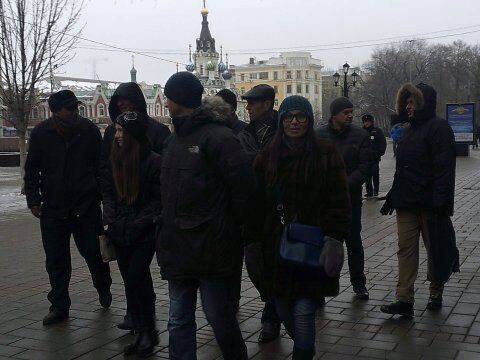 «Свободные люди» устроили предновогоднюю прогулку в Саратове