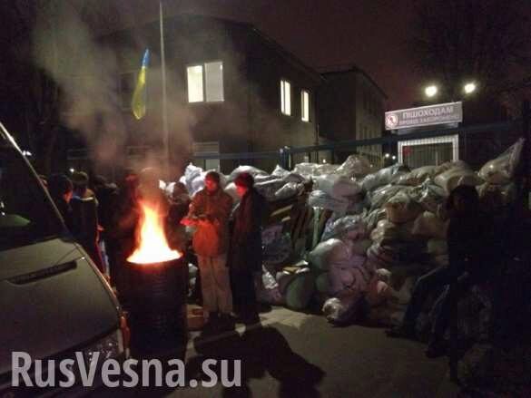 Украинский оппозиционный телеканал заблокирован неизвестными (ФОТО, ВИДЕО)