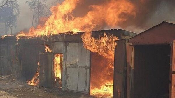 В центре Нижнего Новгорода в сгоревшем гараже обнаружено тело мужчины